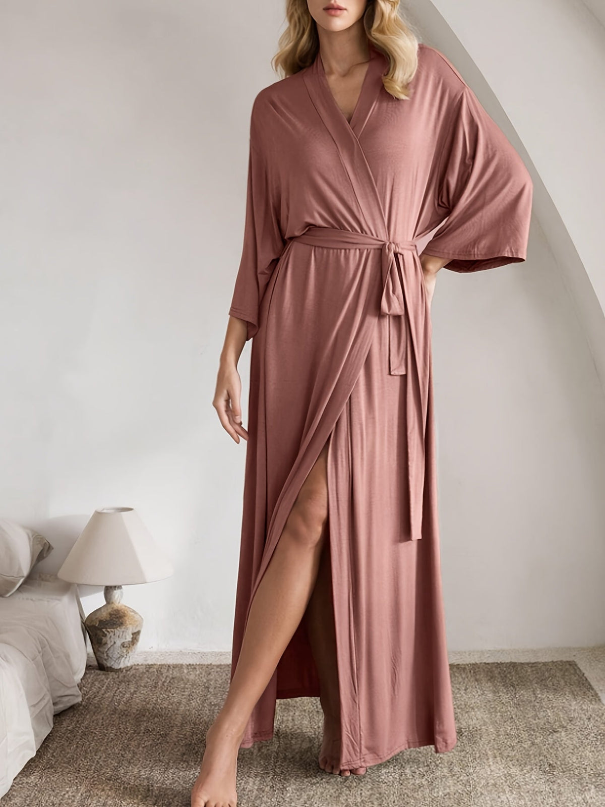 Women's Sleeveless Top and High-Waist Maxi Skirt 2pcs Set Round Neck Casual Outfit