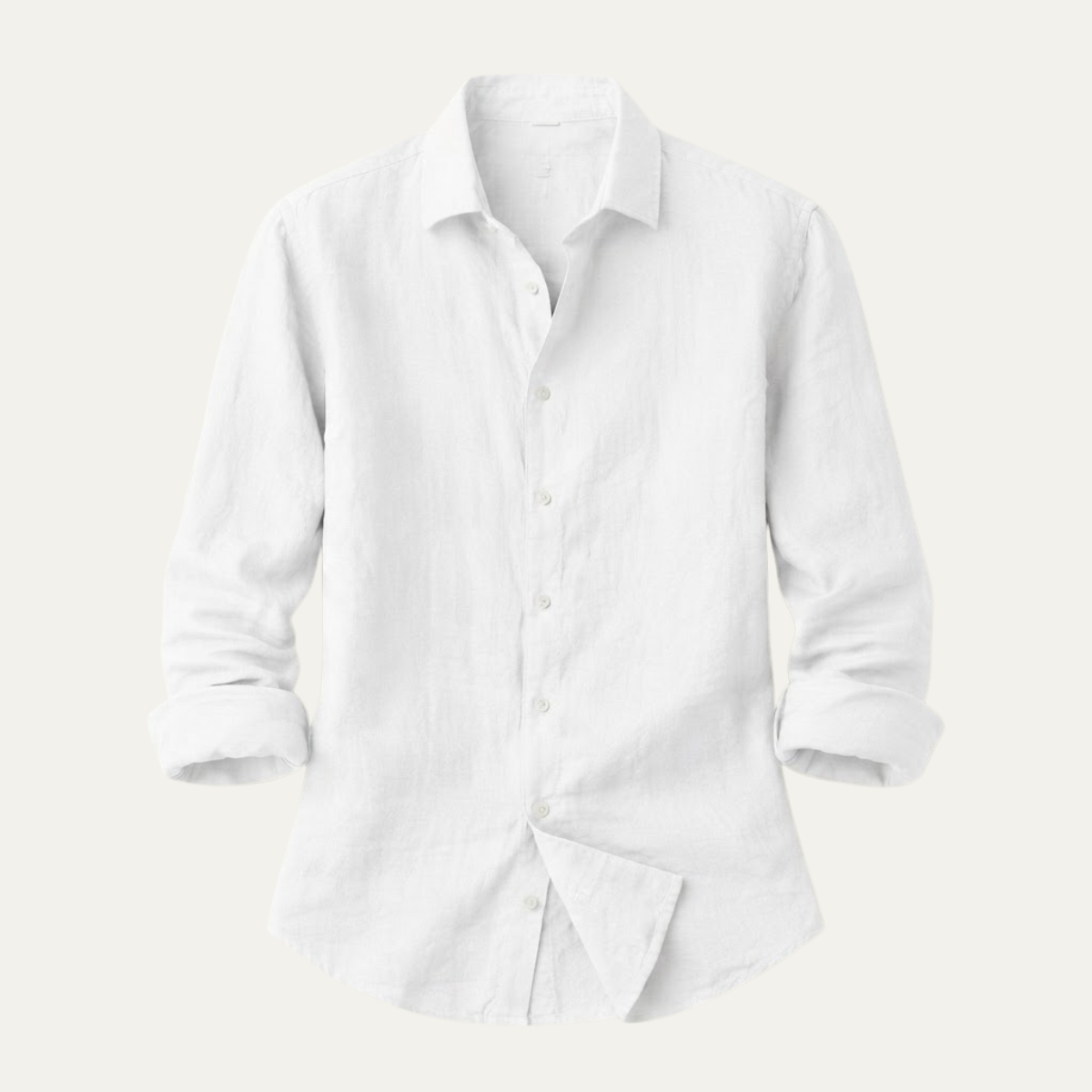 The Ironridge Men’s Linen Lightweight Turn Down Collar Trendy Shirt