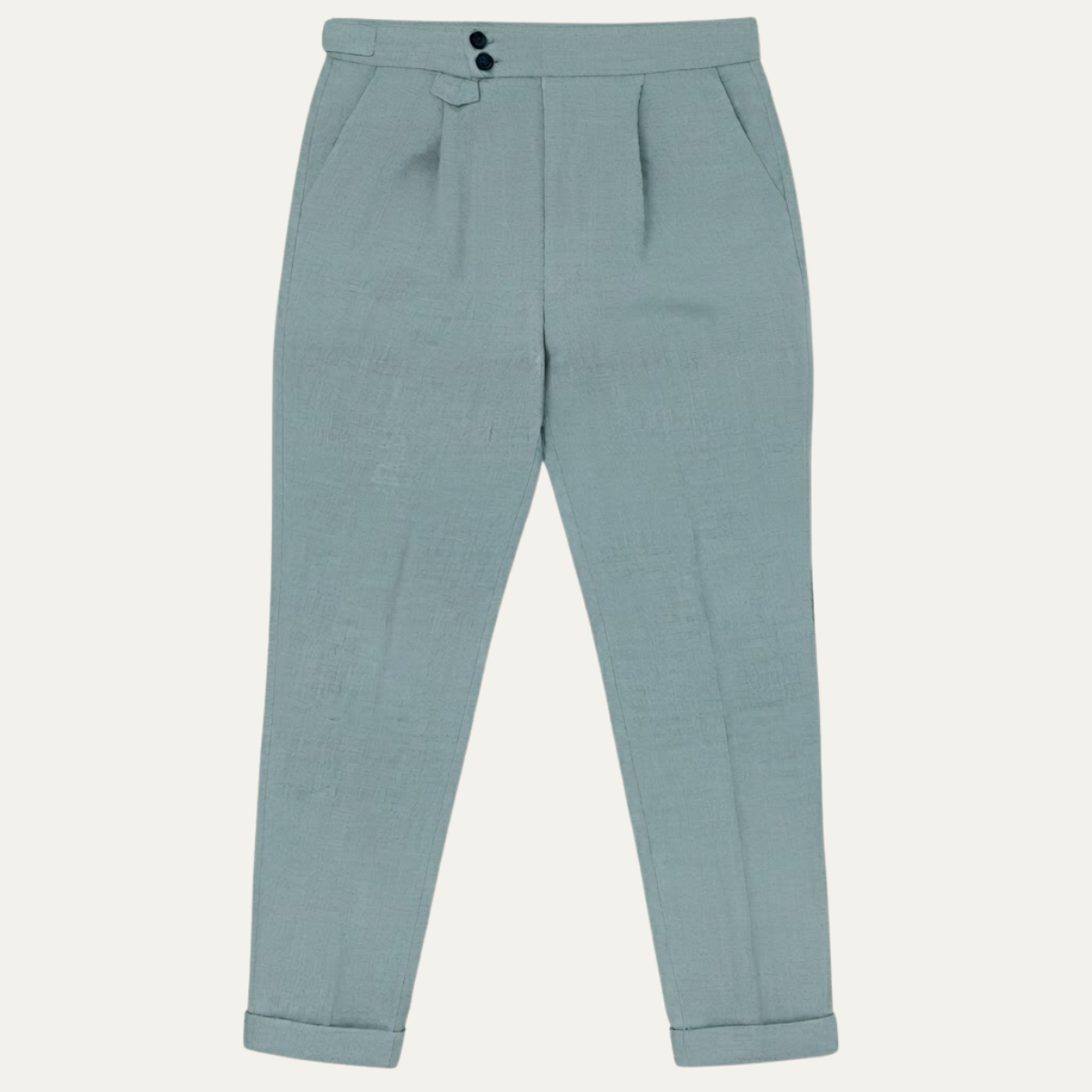The Hobart Men’s Tailored High Waisted Pleated Dress Pants
