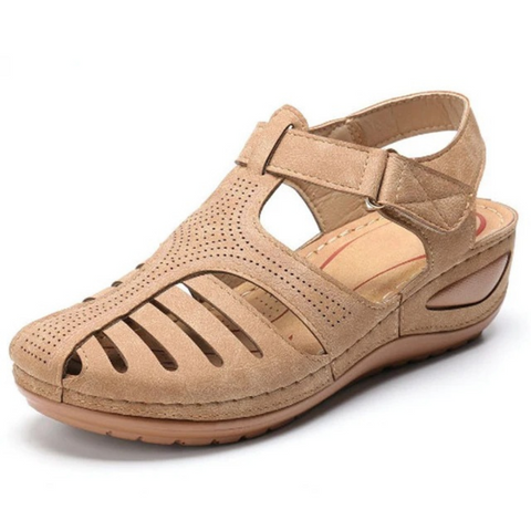 Adjustable Closed-Toe Sandals for Women – Ideal for Summer Outings