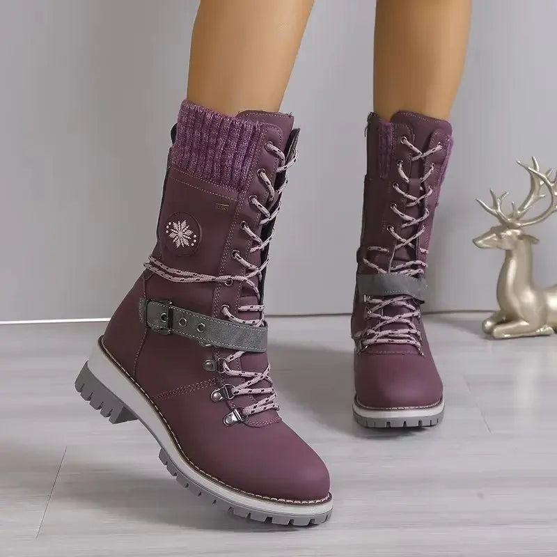Sora | Women's Lace-Up Mid-Calf Winter Boot