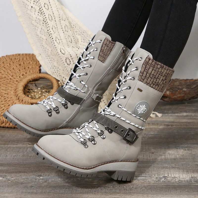 Sora | Women's Lace-Up Mid-Calf Winter Boot