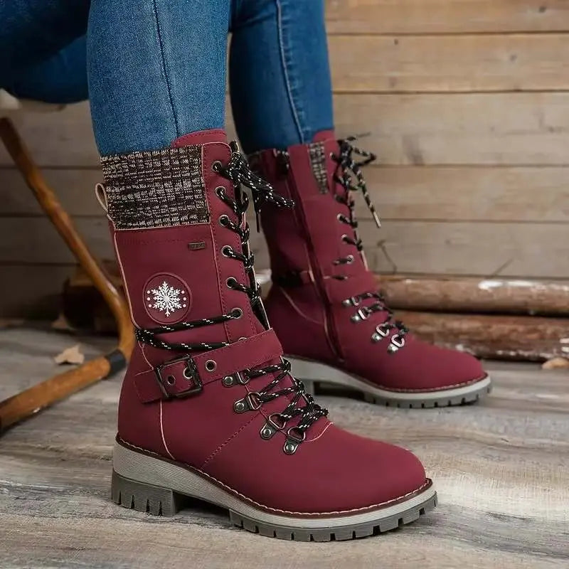 Sora | Women's Lace-Up Mid-Calf Winter Boot