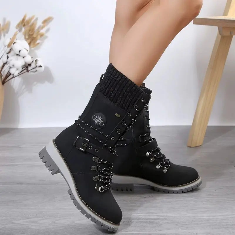 Sora | Women's Lace-Up Mid-Calf Winter Boot
