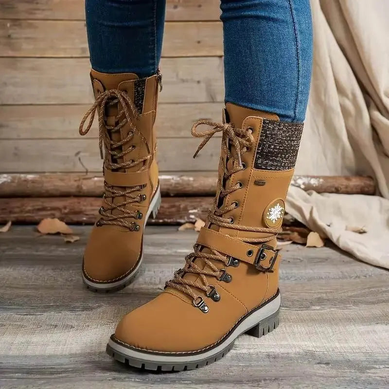 Sora | Women's Lace-Up Mid-Calf Winter Boot