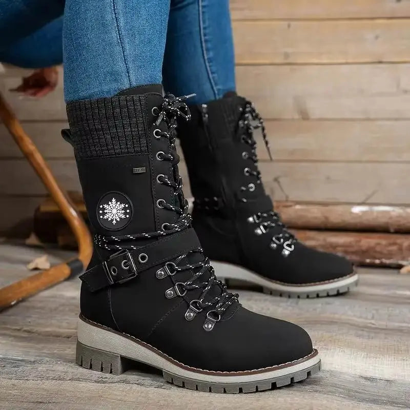 Sora | Women's Lace-Up Mid-Calf Winter Boot