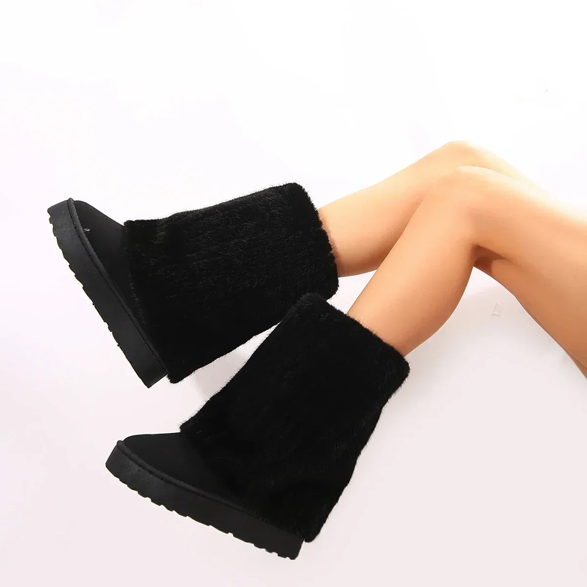 Raila | Women's Winter Boot Faux Fur Mid-Calf