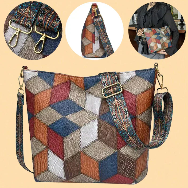 Kelay | Chic Canvas Shoulder Bag for Any Occasion