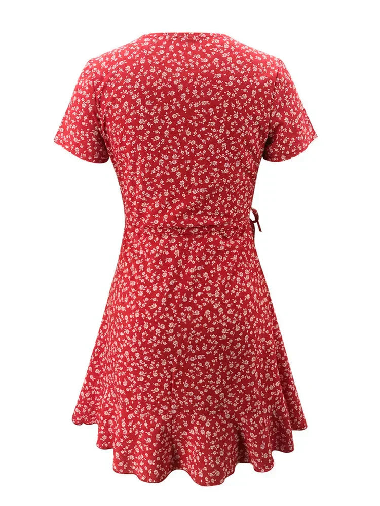 Chloe - Floral Midi Dress for All Occasions