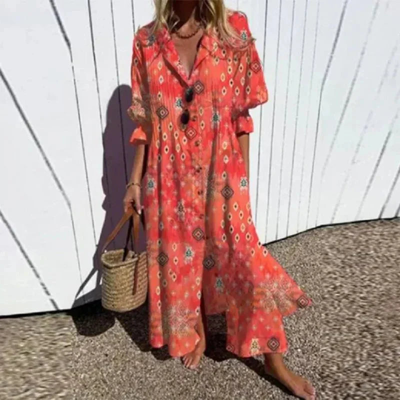 Rimmey | Boho Beach Dress for Summer Fun