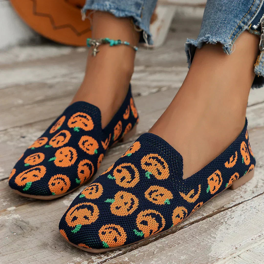 Lisa - Stylish Knit Slip-On Flats for Everyday Wear