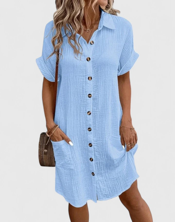 Gianelleza™ | Chic Midi Dress for Any Occasion
