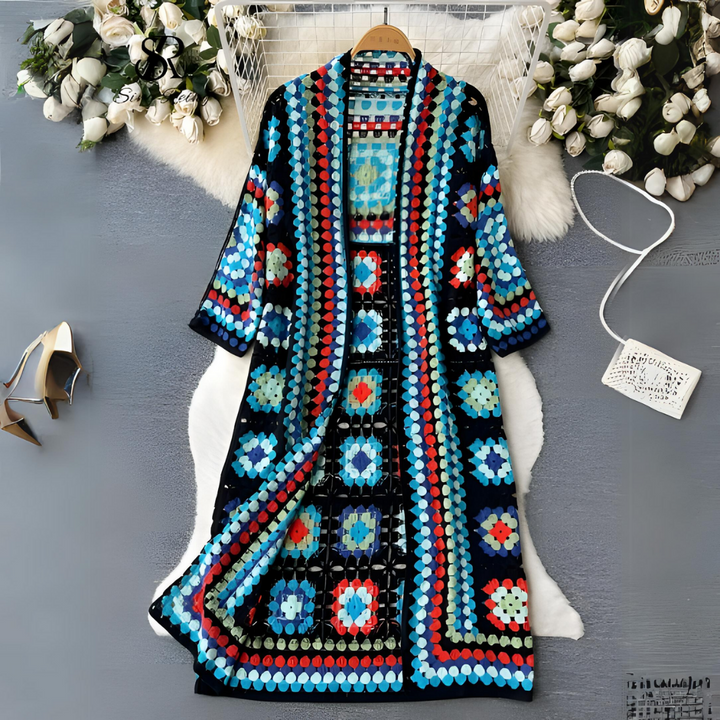 Amelia - Handcrafted Crochet Cardigan for Everyday Wear