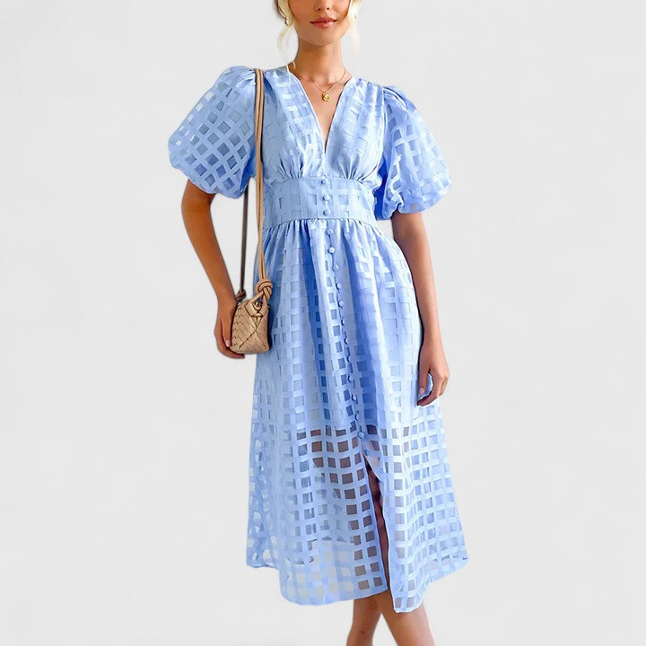 Elanqi | Chic Midi Dress for Any Occasion