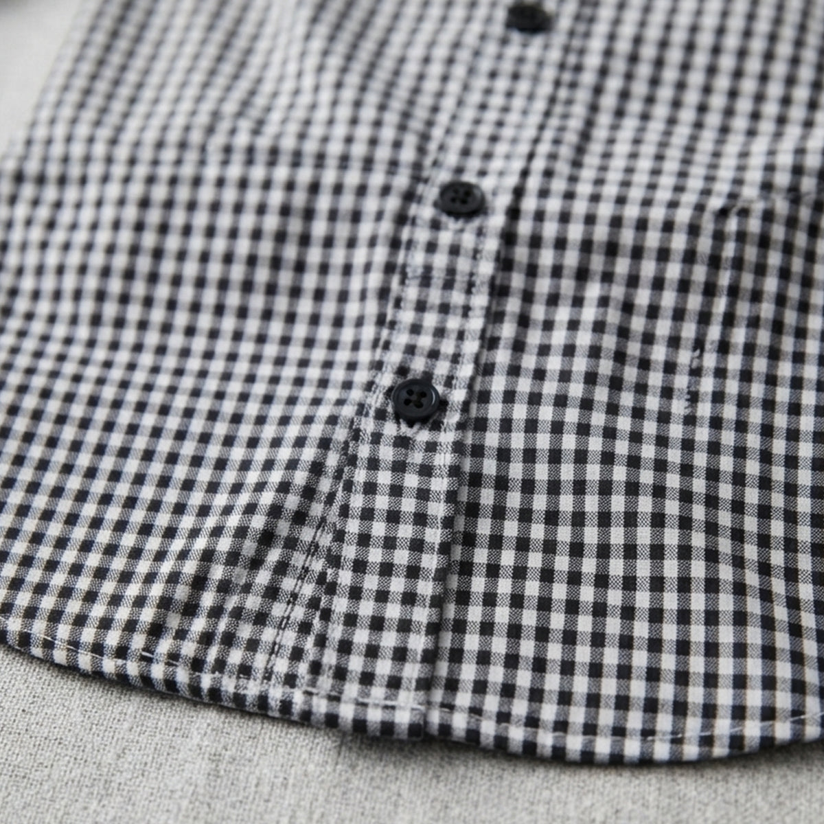 The Varenna Men’s Casual Button Down Checkered Dress Shirt