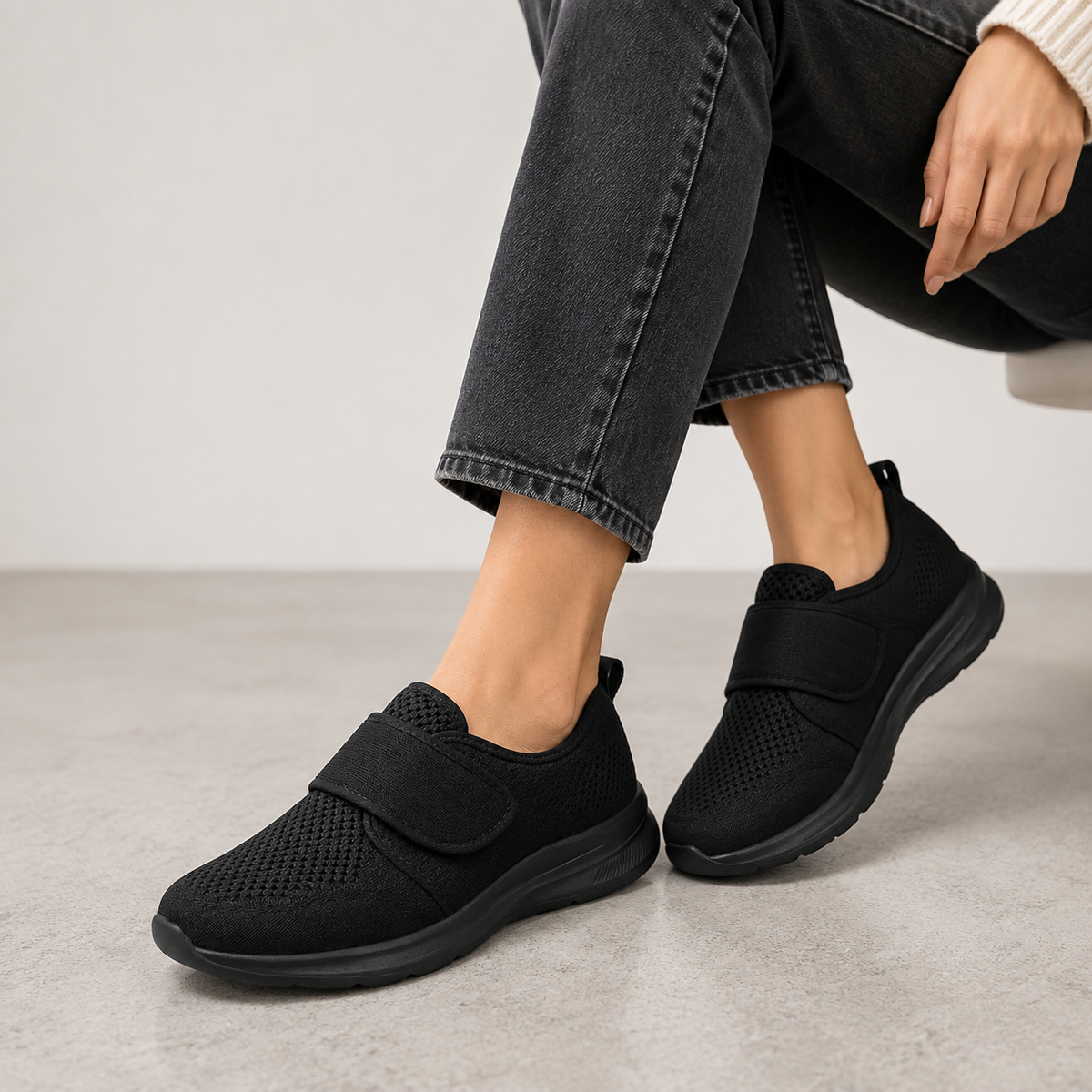 Tivelle | Women's Orthopedic Slip-On Walking Sneakers