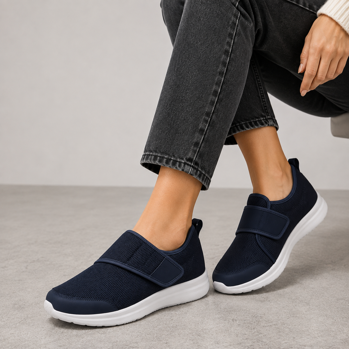 Tivelle | Women's Orthopedic Slip-On Walking Sneakers
