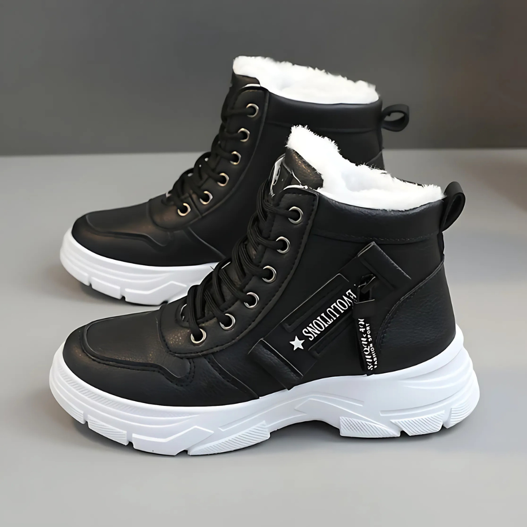 Freya | Women's Winter Boot Fleece-Lined High-Top