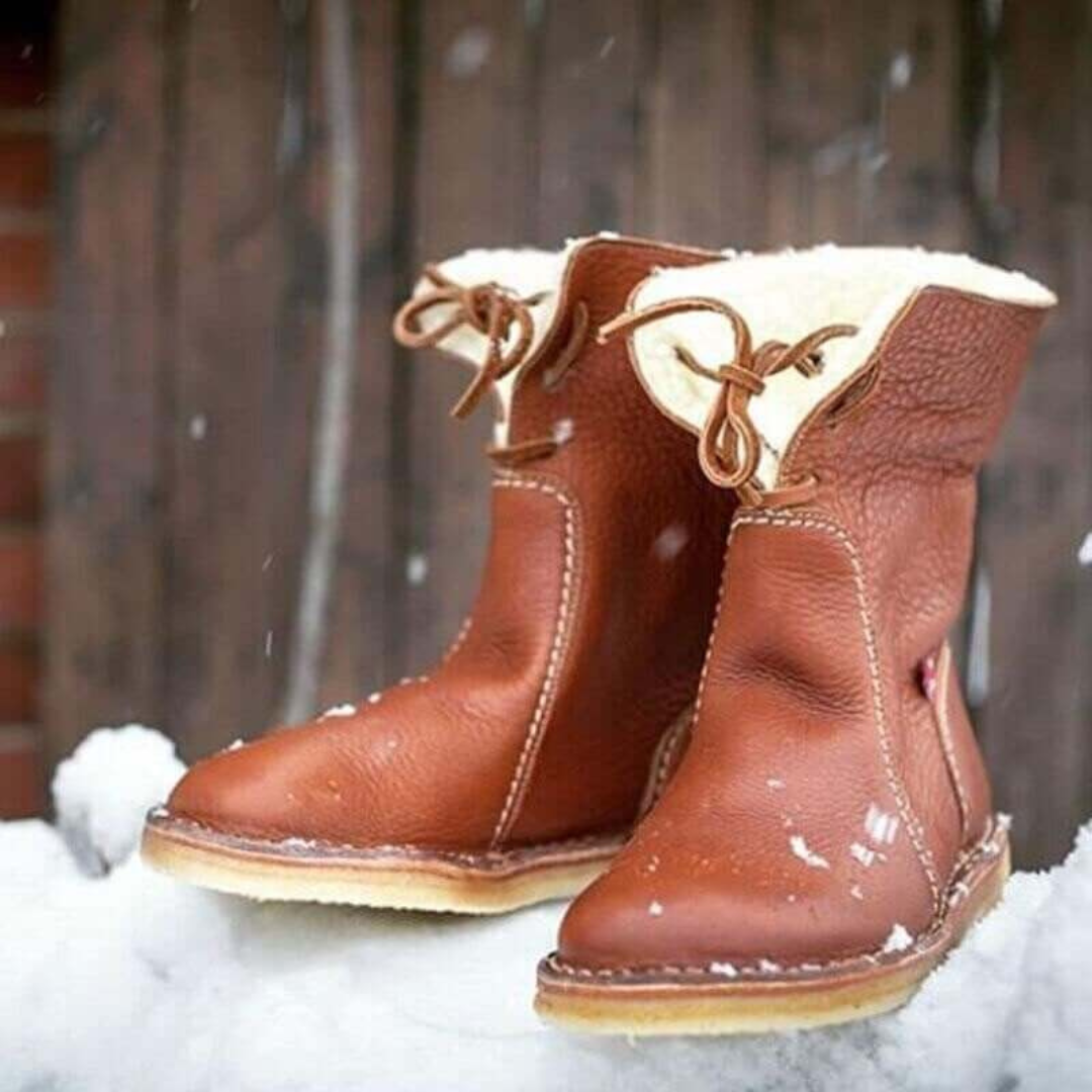 Crissa | Women's Winter Boot Mid-Calf Leather