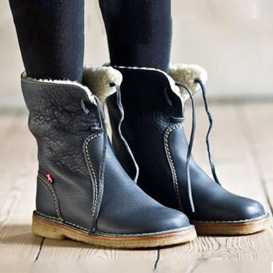 Crissa | Women's Winter Boot Mid-Calf Leather