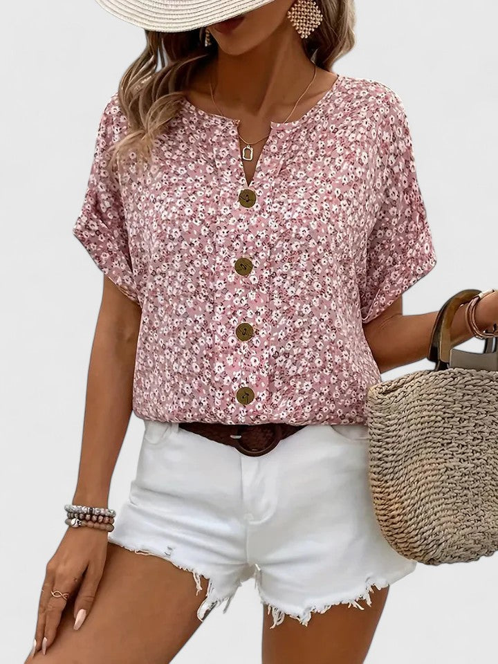 Floral Cotton Summer Blouse for Every Occasion
