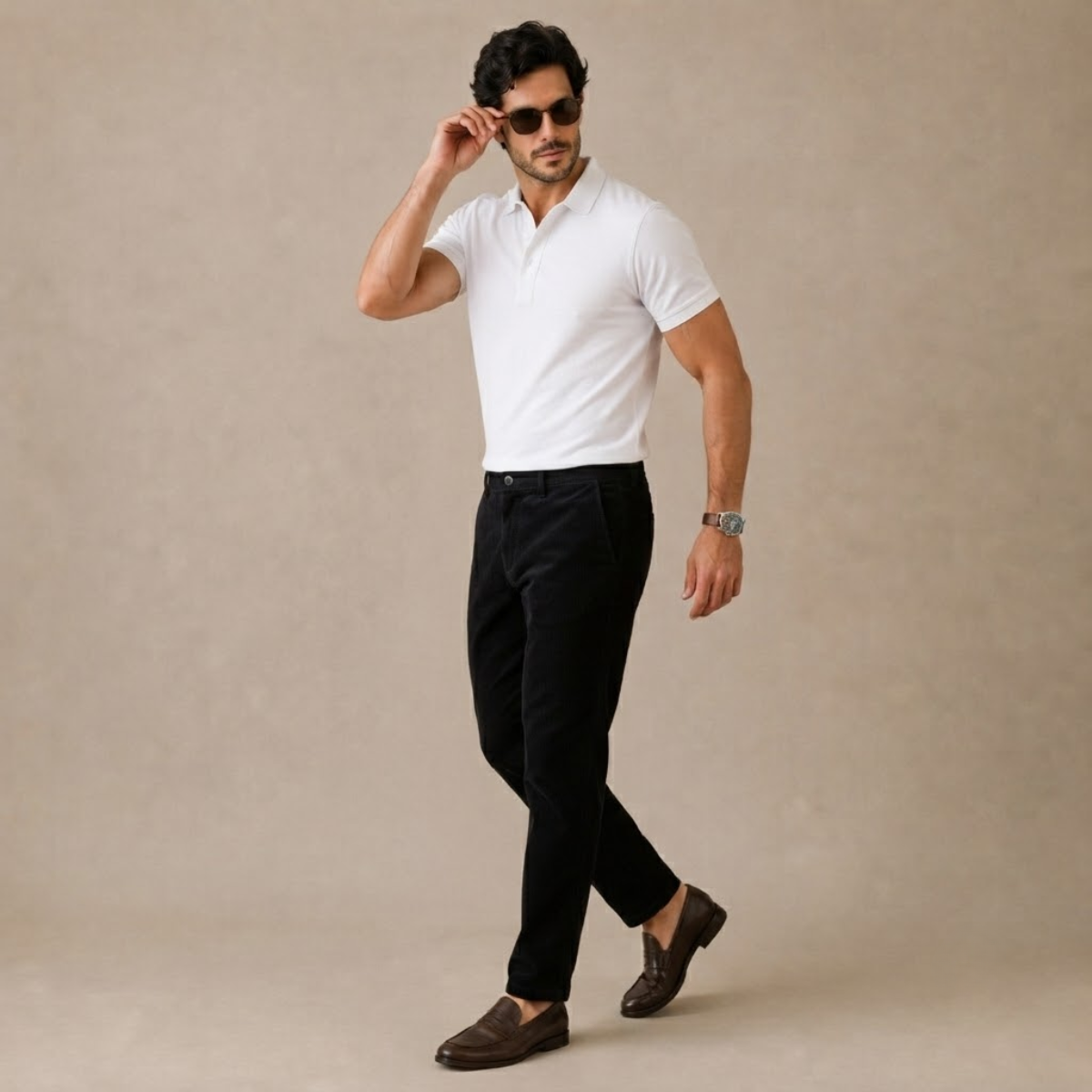 The Norwood Men’s Corduroy Slim Fit Casual Pants