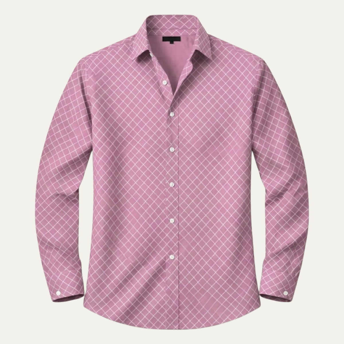 The Merano Men’s Geometric Print Button Down Shirt