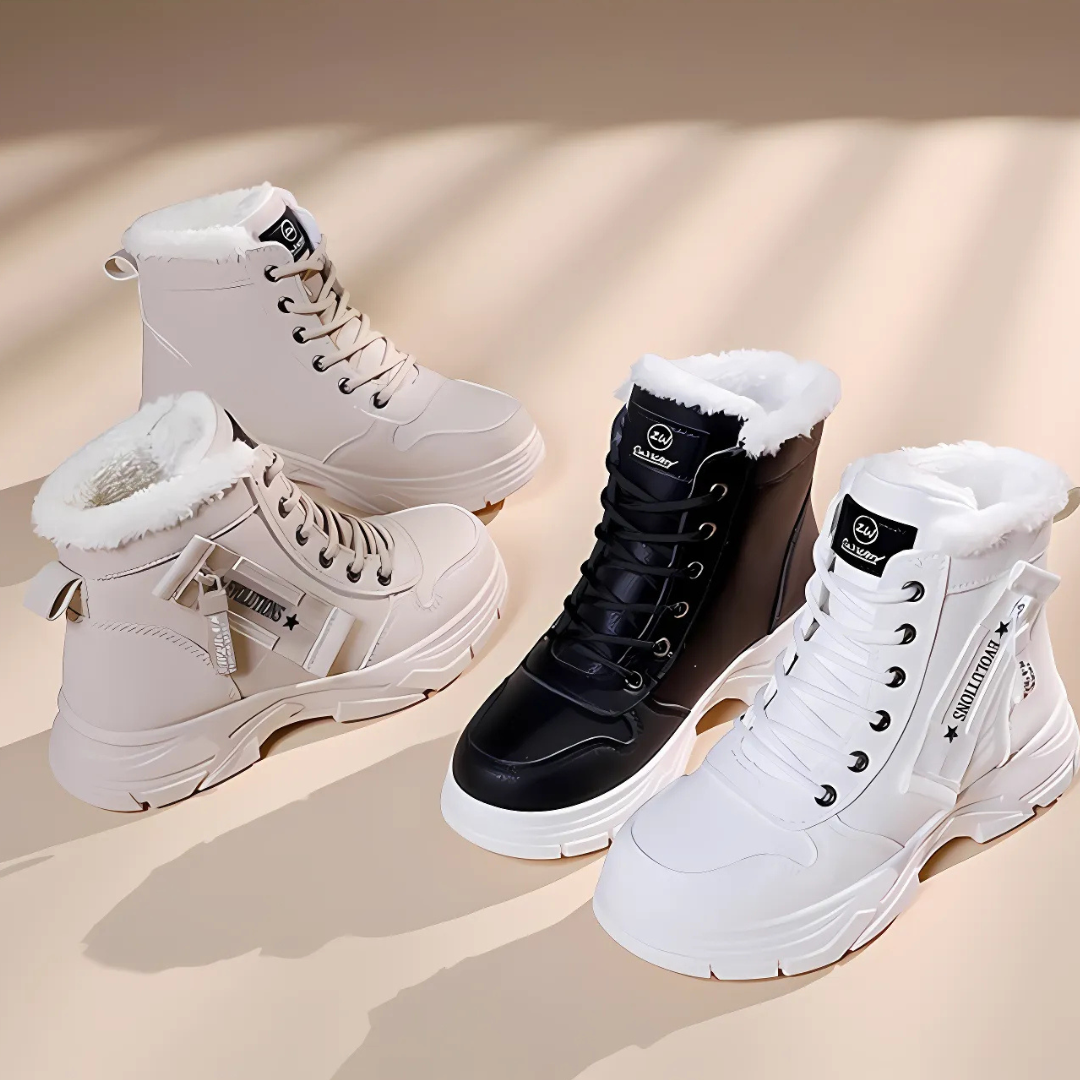 Freya | Women's Winter Boot Fleece-Lined High-Top