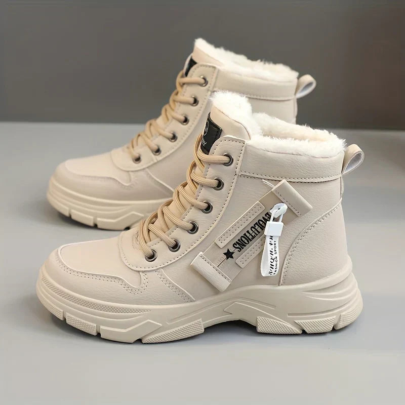 Freya | Women's Winter Boot Fleece-Lined High-Top