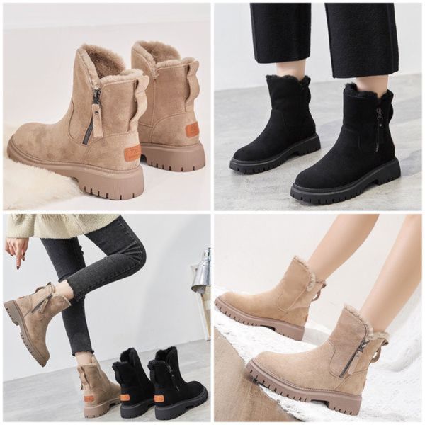 Nik | Women's Fleece-Lined Ankle Winter Boot