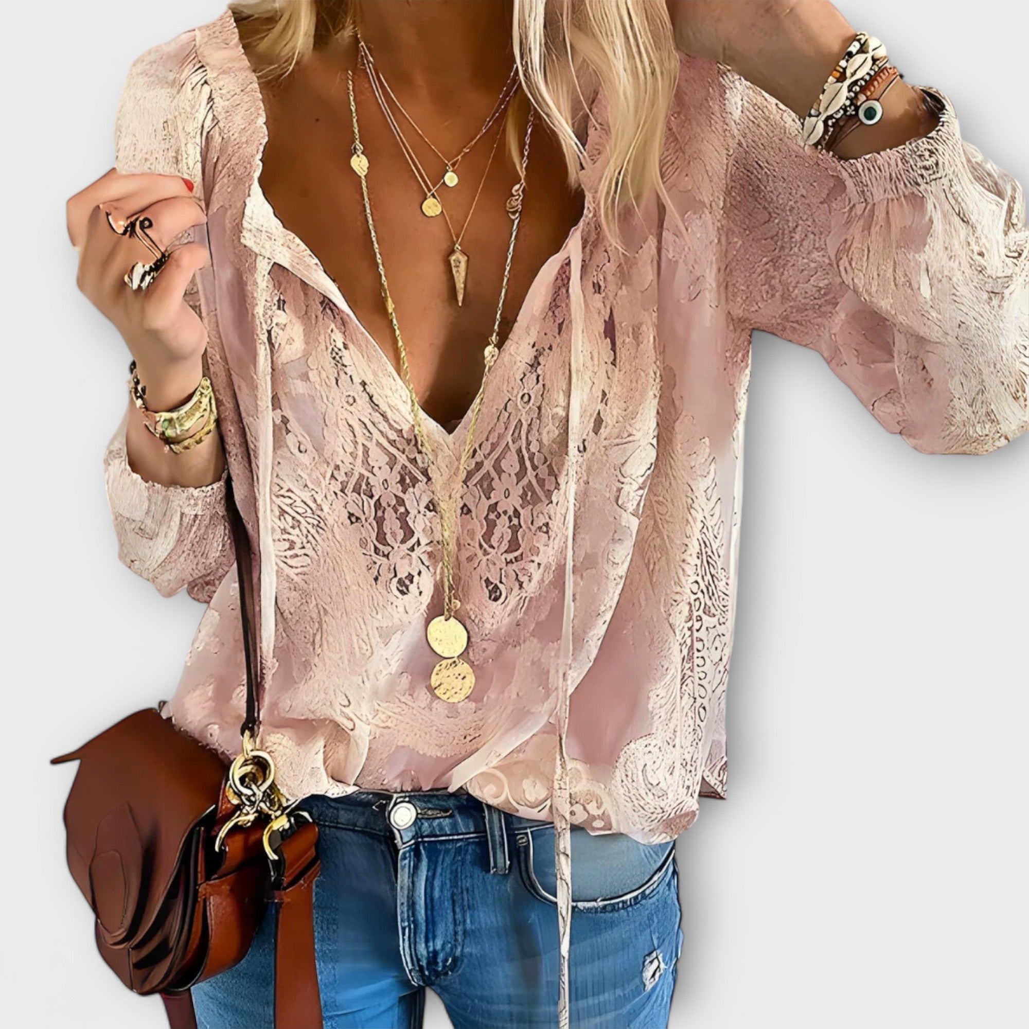 Brunetta | Chic Blouse for Work and Events