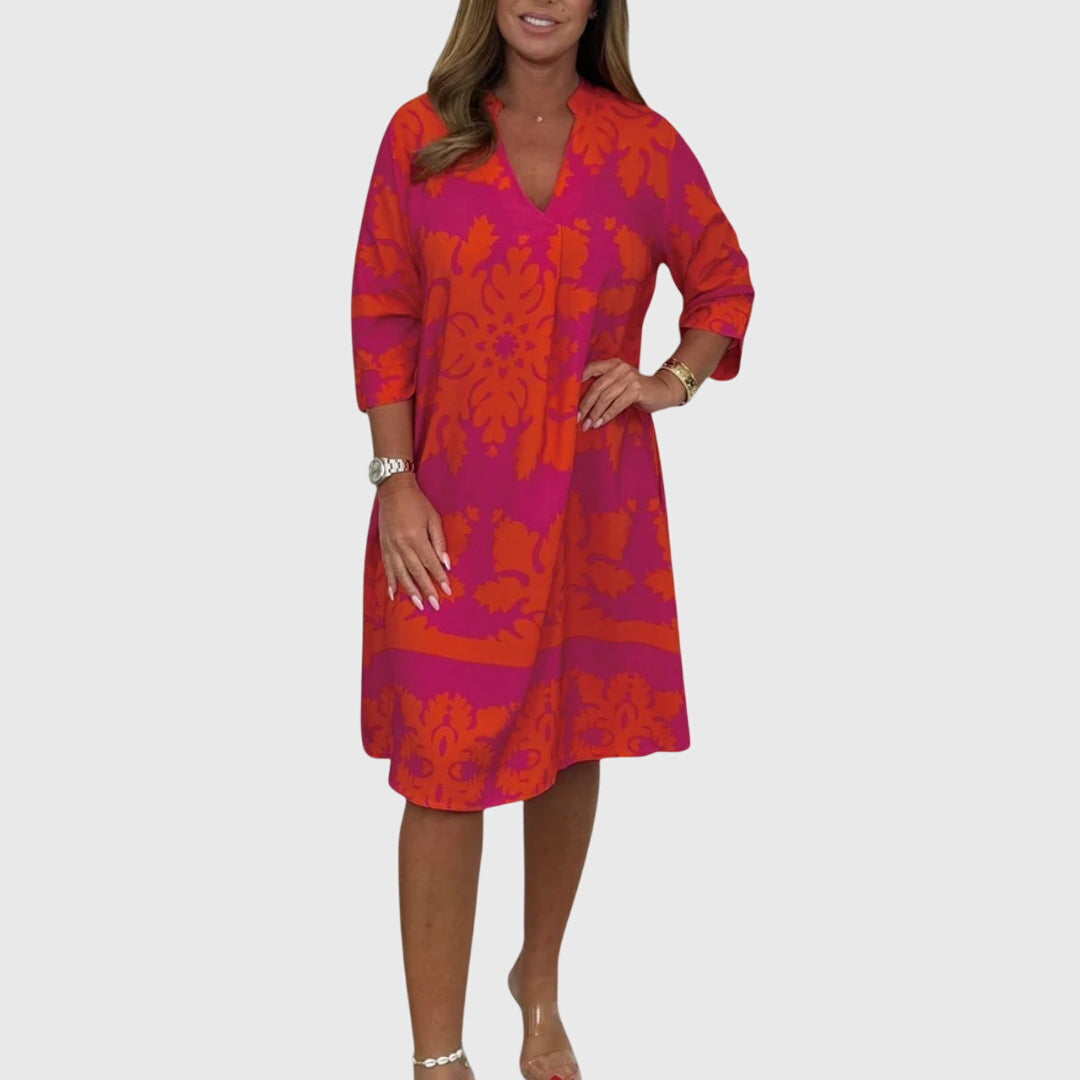 Daisy | Chic Floral Dress for Spring Events