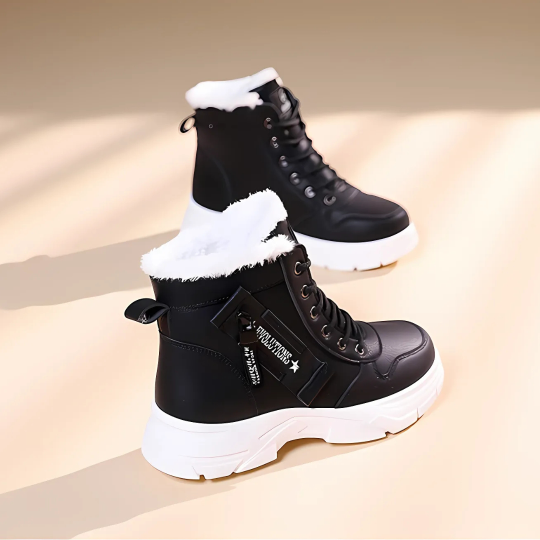 Freya | Women's Winter Boot Fleece-Lined High-Top