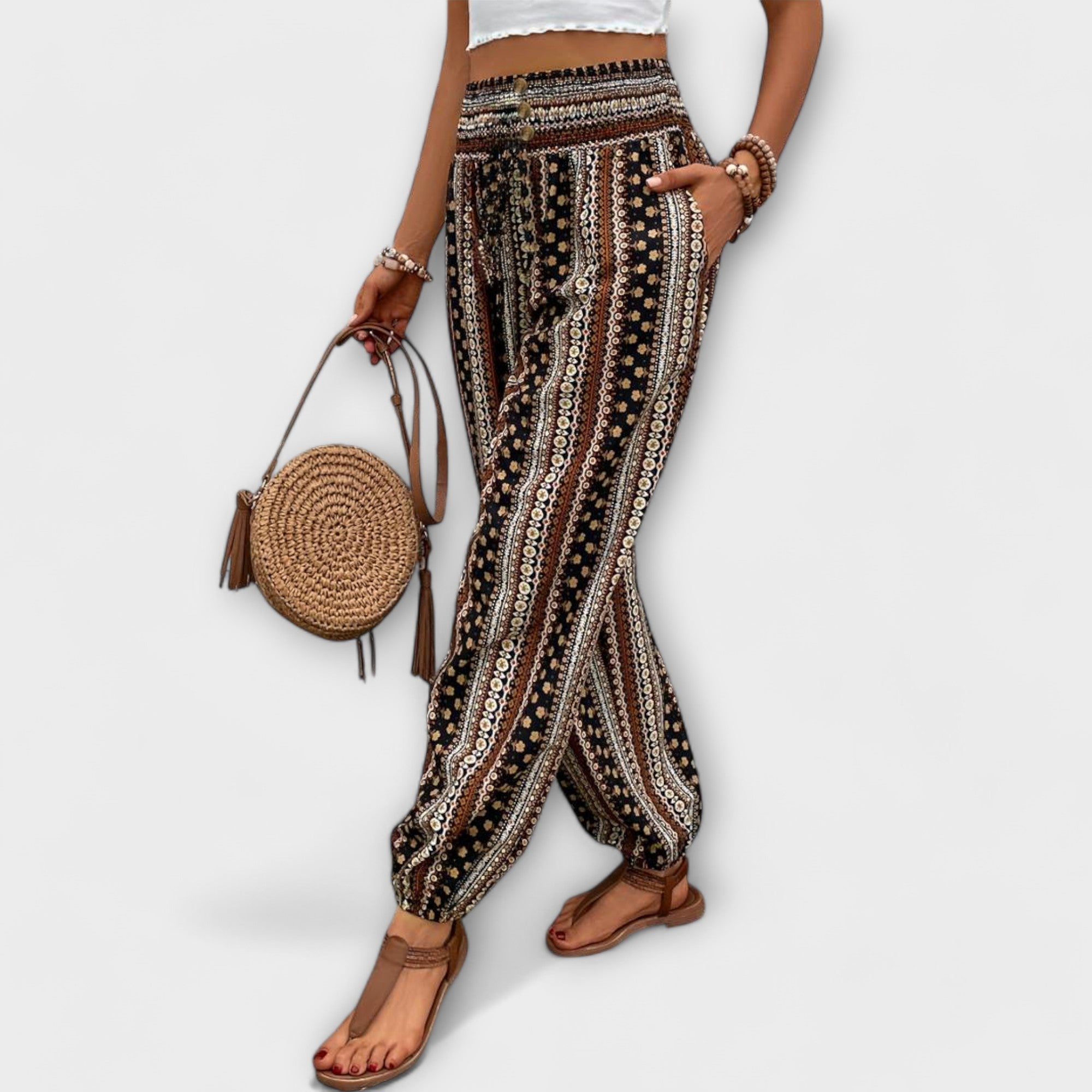 Ethnic Graphic Pants for Trendy Occasions