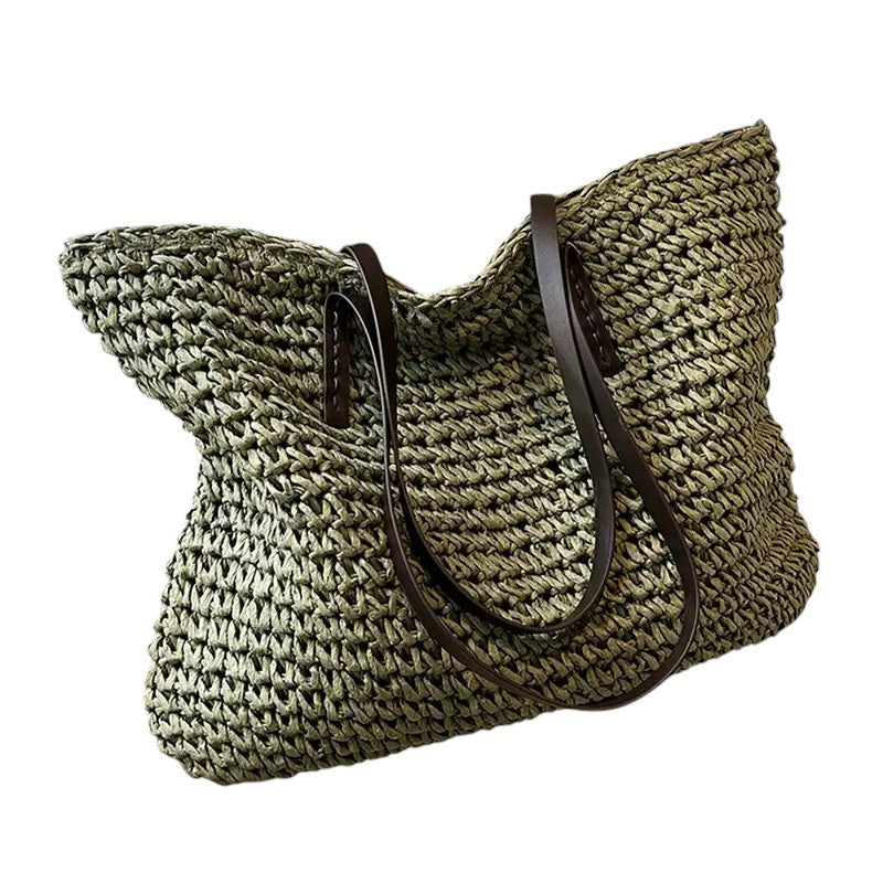 Olivia - Stylish Woven Tote for Everyday Use