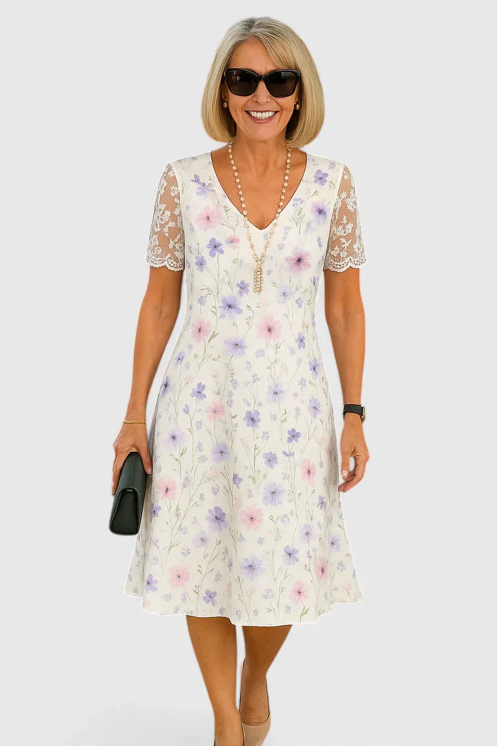 Brislyn | Chic Midi Dress for Any Occasion