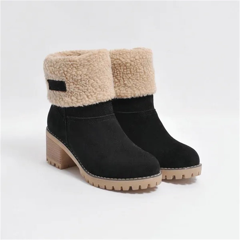 Debbs | Women's Winter Boot with Sherpa Cuff