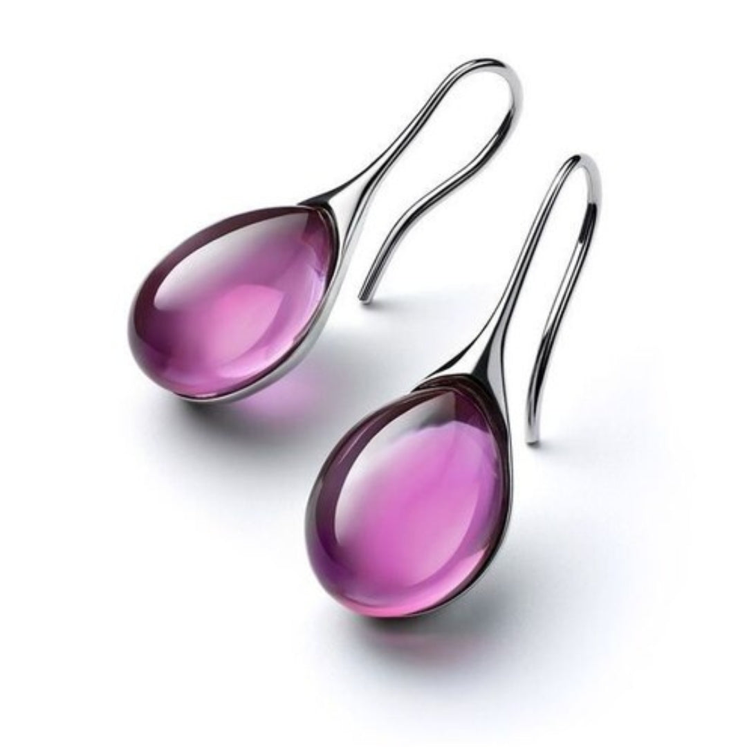 Radiance - Gemstone Drop Earrings
