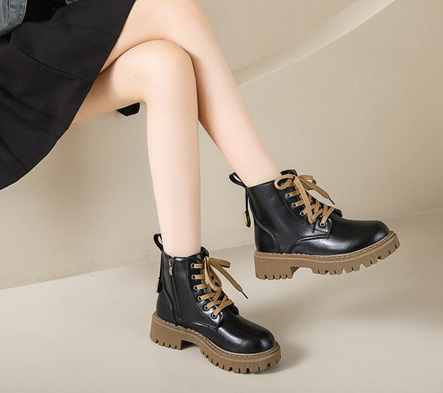Fia | Women's Lace-Up Combat Winter Boot