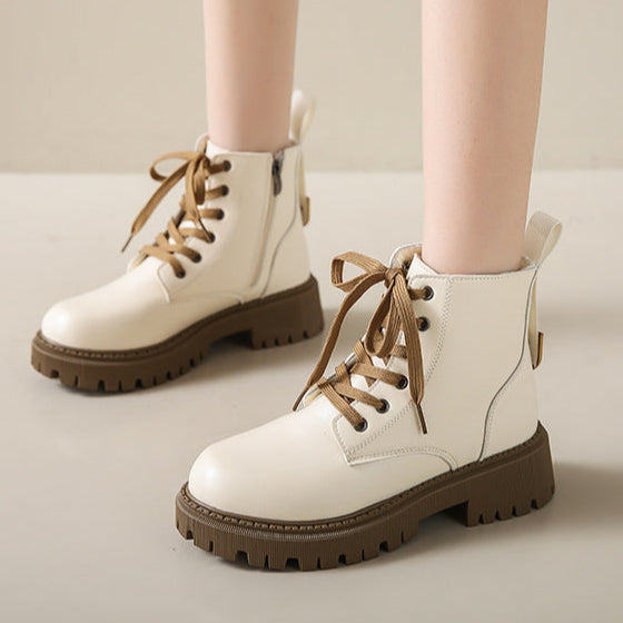 Fia | Women's Lace-Up Combat Winter Boot