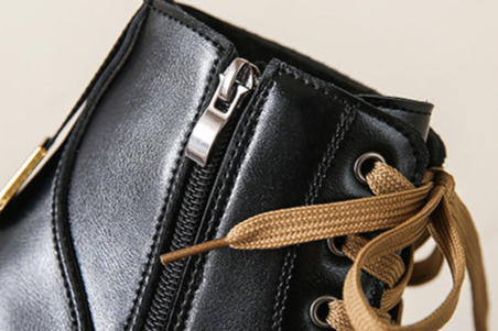 Fia | Women's Lace-Up Combat Winter Boot