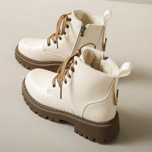 Fia | Women's Lace-Up Combat Winter Boot