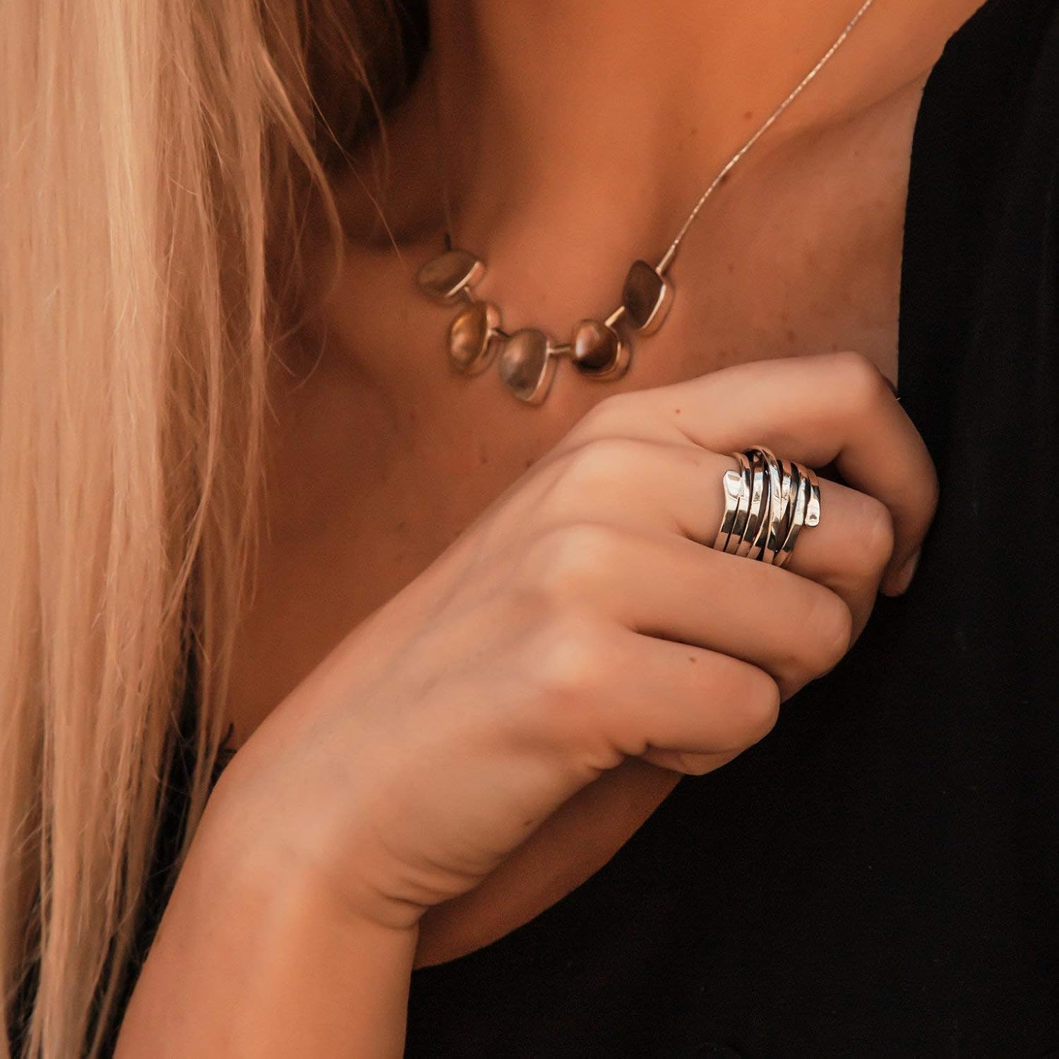 Bliss - Timeless Chunky Silver Band