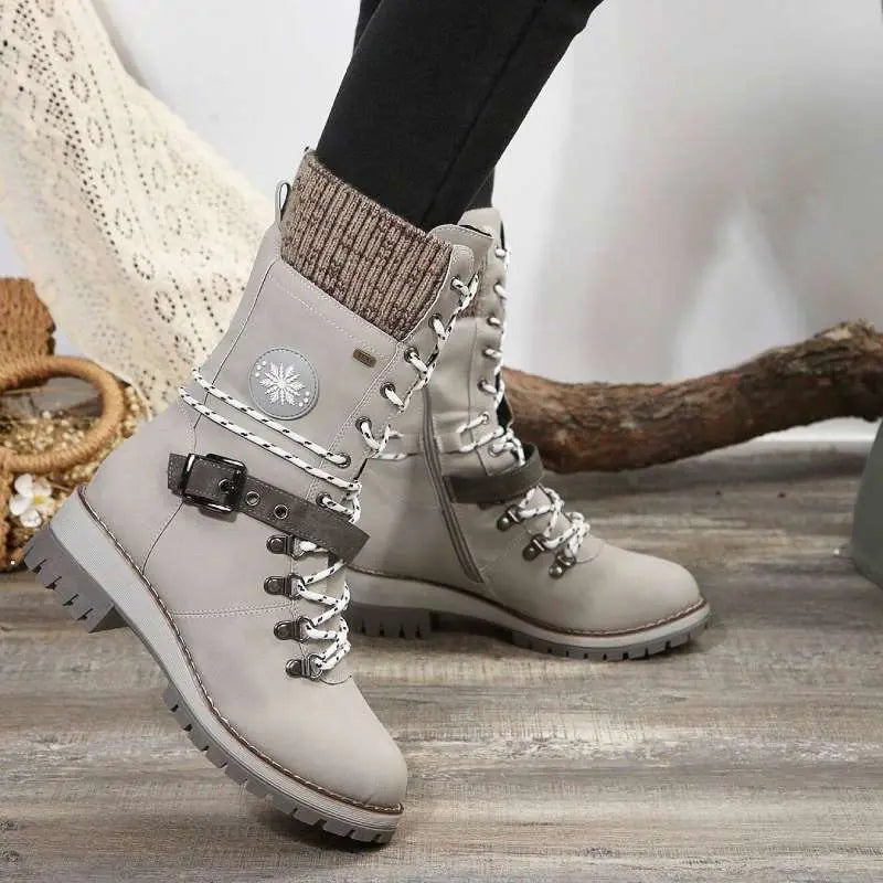 Sora | Women's Lace-Up Mid-Calf Winter Boot