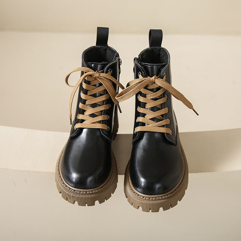 Fia | Women's Lace-Up Combat Winter Boot
