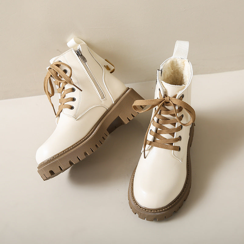 Fia | Women's Lace-Up Combat Winter Boot