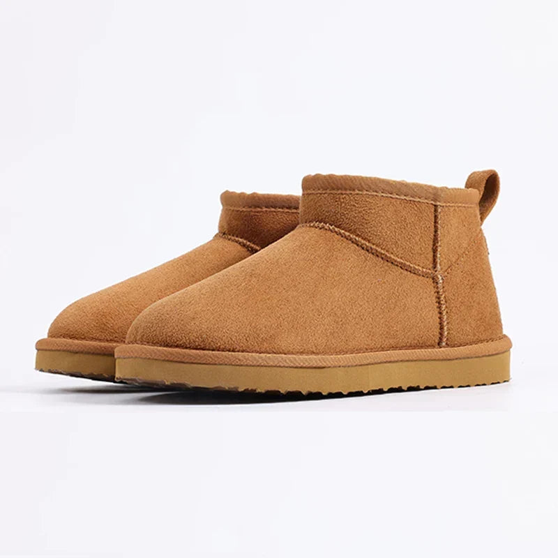 Nita | Women's Winter Boot Suede Fleece-Lined Mini