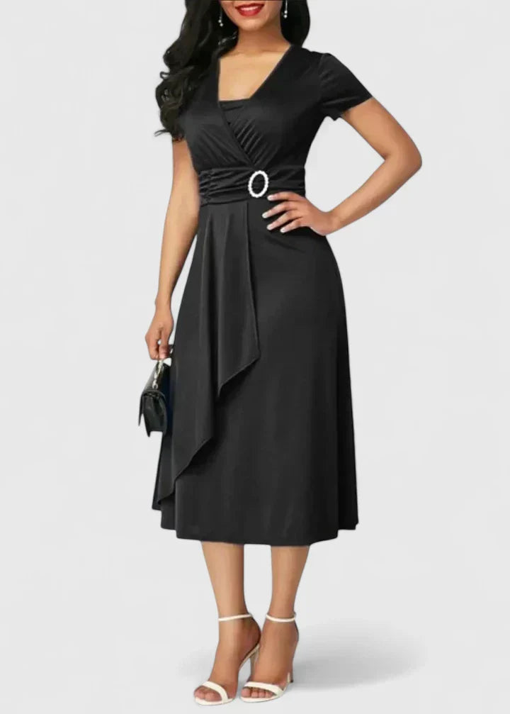 Zhyrelle | Chic Midi Dress for Any Occasion