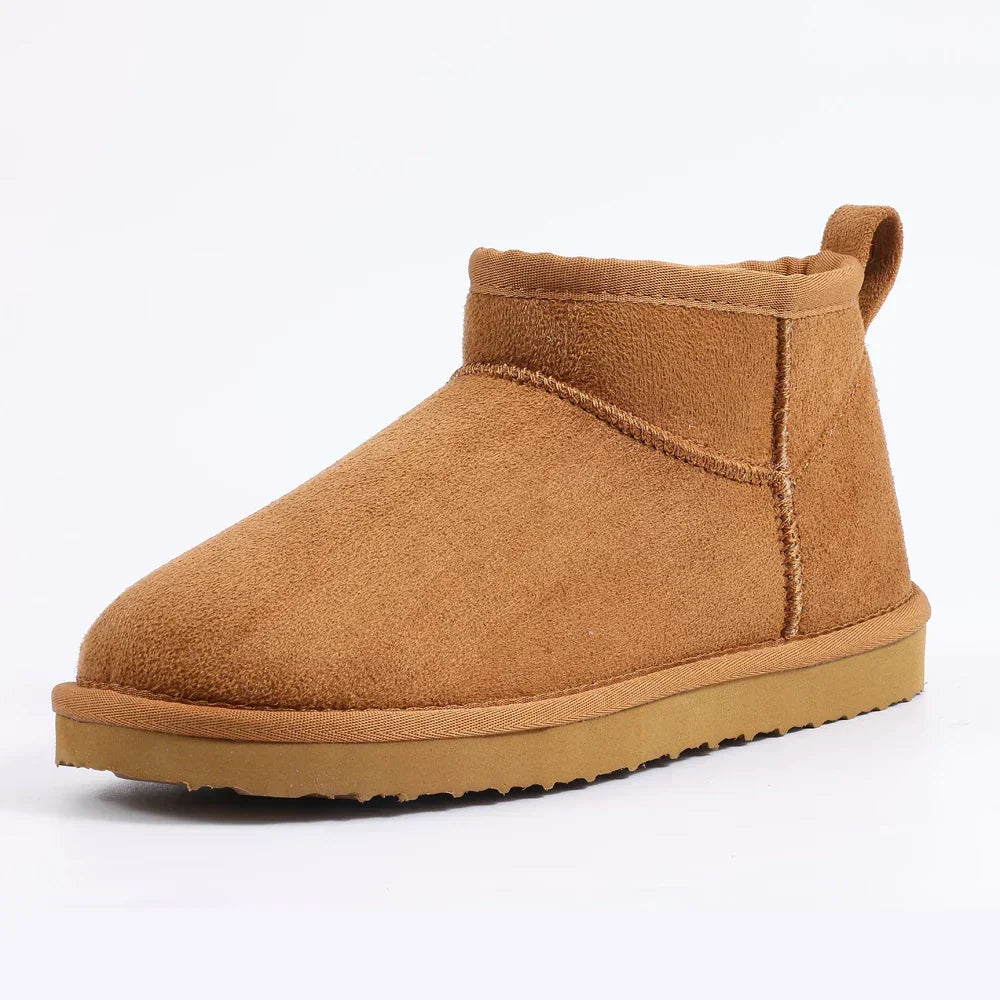Nita | Women's Winter Boot Suede Fleece-Lined Mini