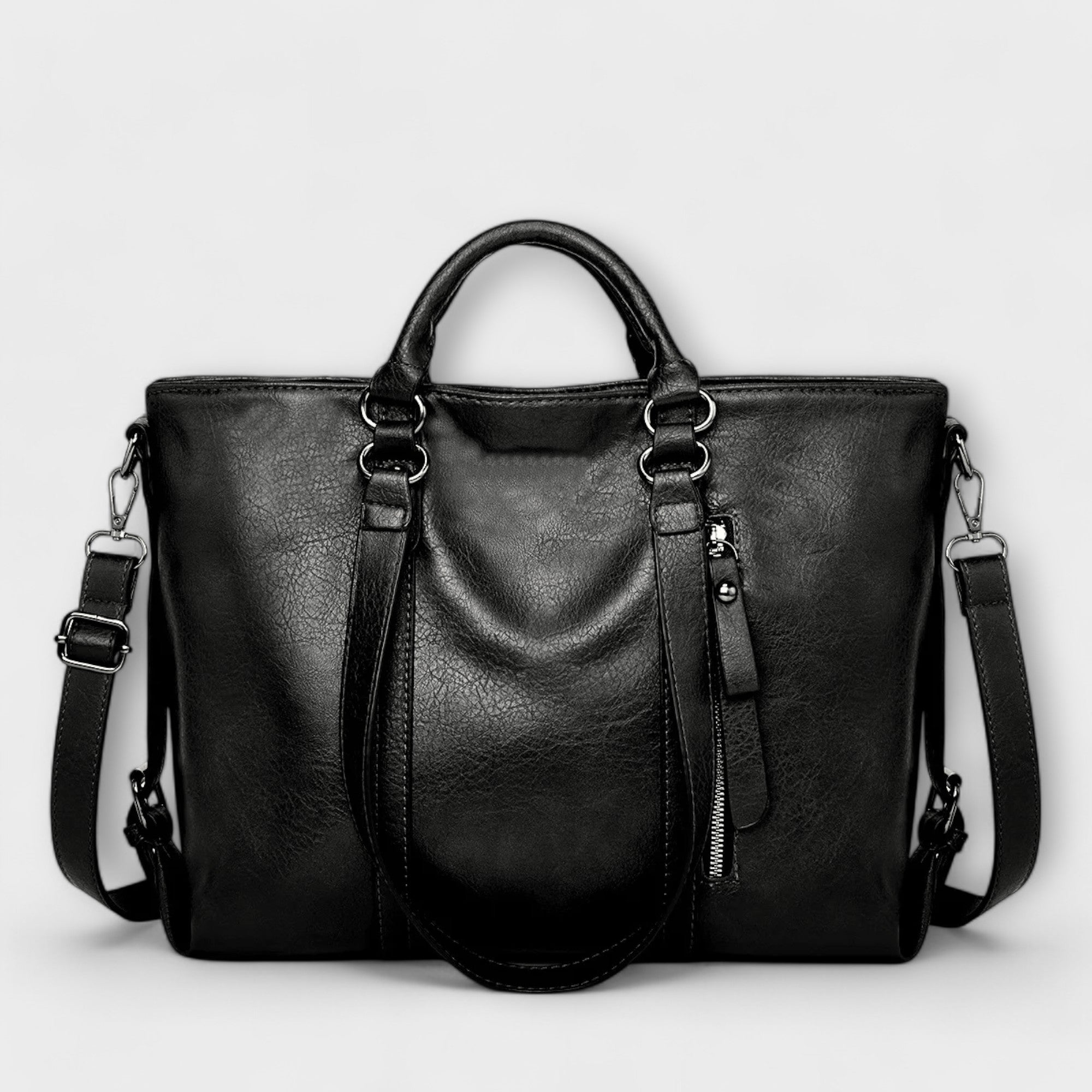 Olivia - Spacious Vegan Leather Handbag for Everyday Use
